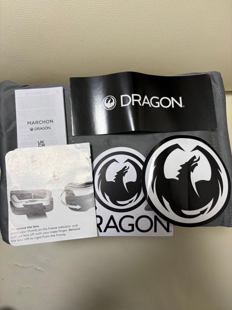DRAGON PXV ゴーグル LUMA レッドアイオン