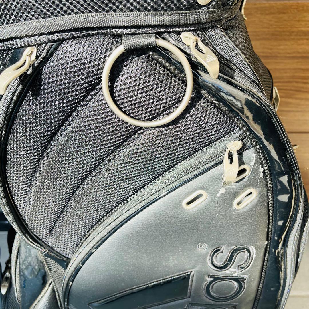 adidas アディダス キャディバッグ 黒