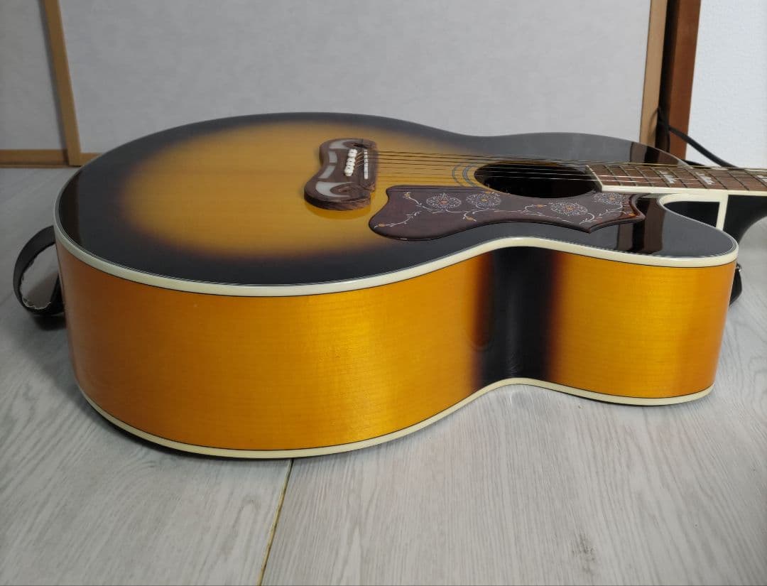 美品 Epiphone J-200EC Studio