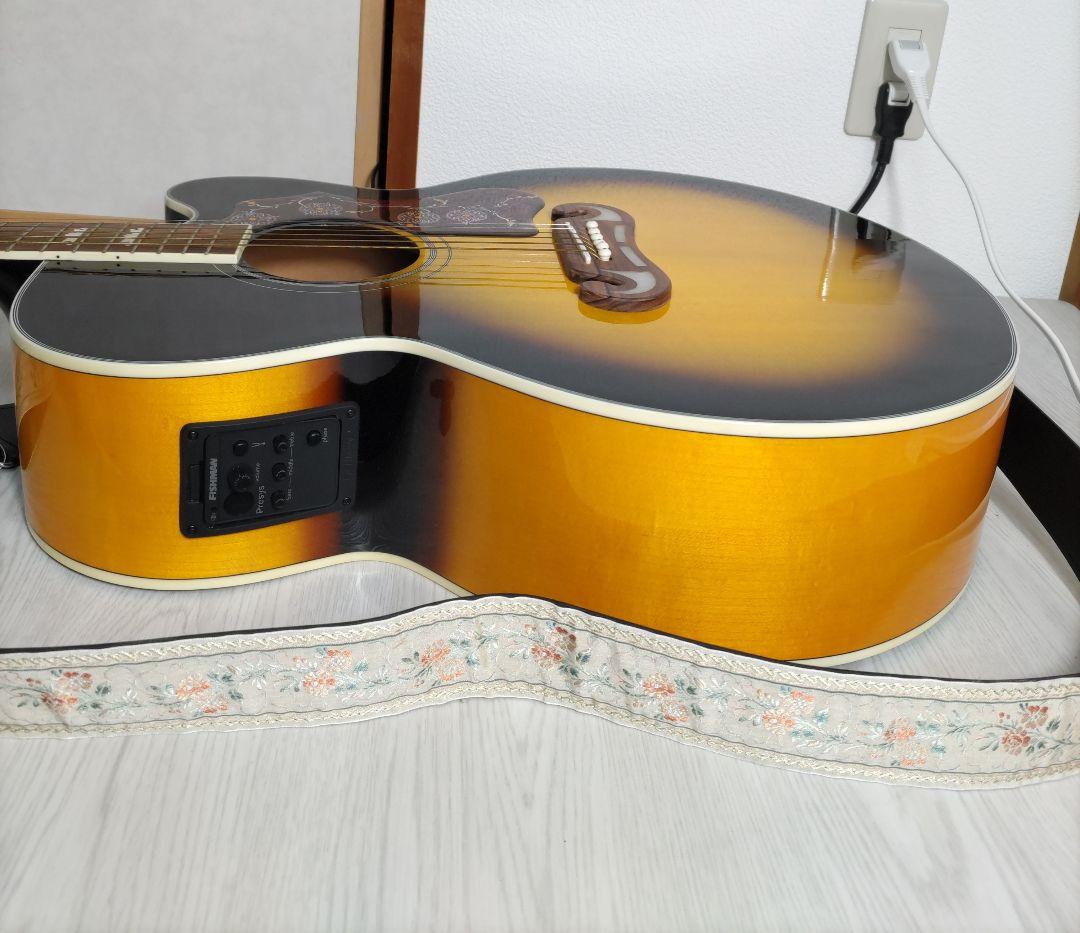 美品 Epiphone J-200EC Studio