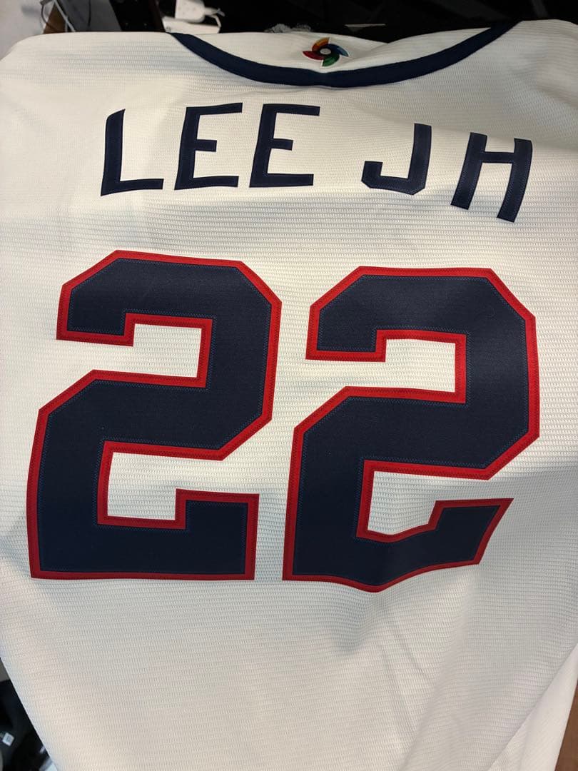 WBC Nike Korea ユニフォーム Lee jung hoo XXL