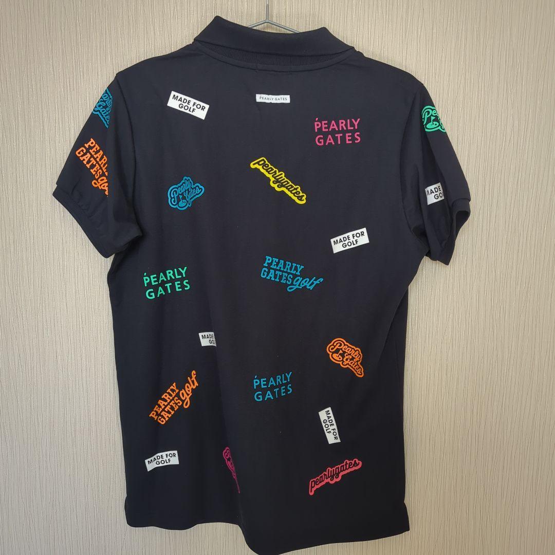 新品PEARLY GATES ロゴポロシャツ ネイビー
