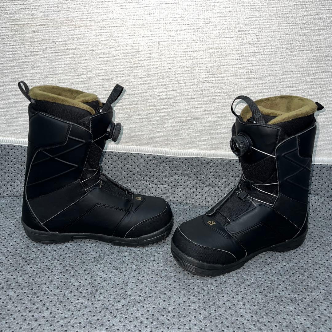 数回使用 メンズ 26.5cm SALOMON FACTION BOA ブーツ