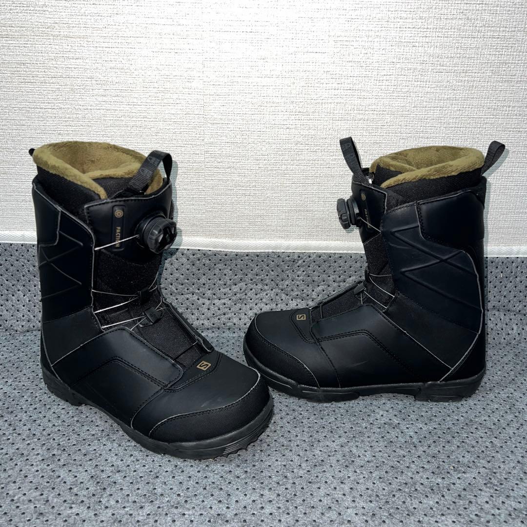 数回使用 メンズ 26.5cm SALOMON FACTION BOA ブーツ