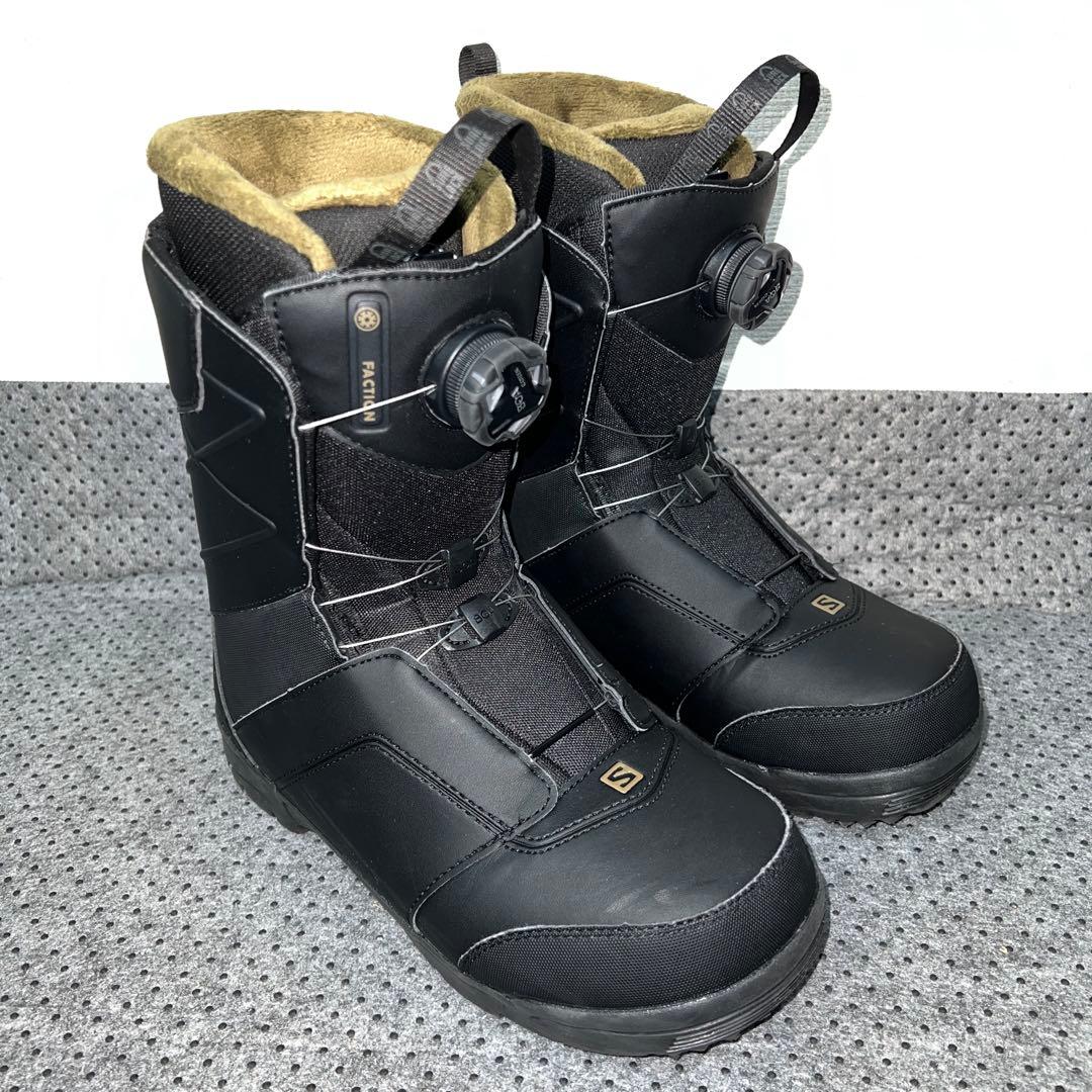 数回使用 メンズ 26.5cm SALOMON FACTION BOA ブーツ