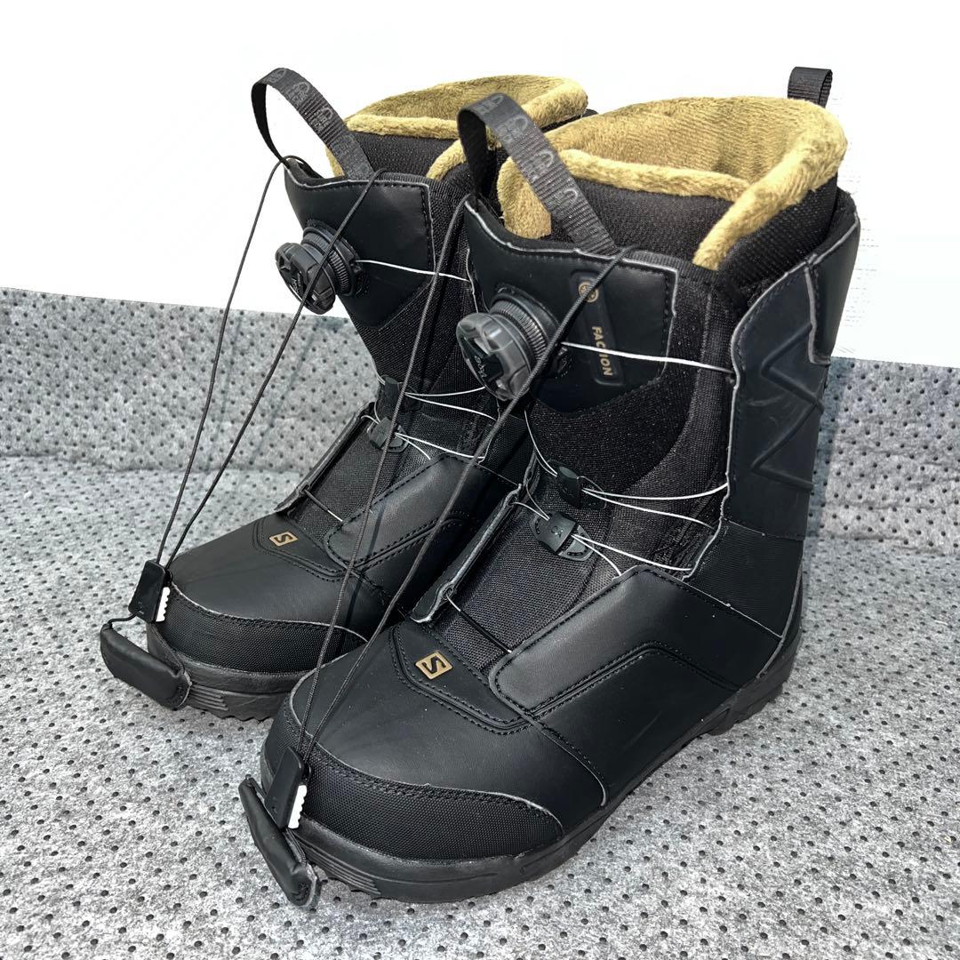 数回使用 メンズ 26.5cm SALOMON FACTION BOA ブーツ