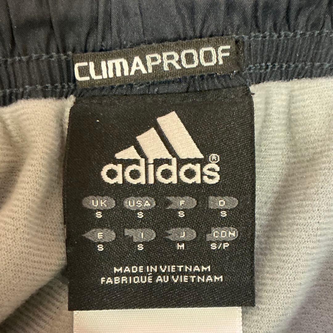 【adidas】CLIMAPROOF ナイロンパンツ ブラック S