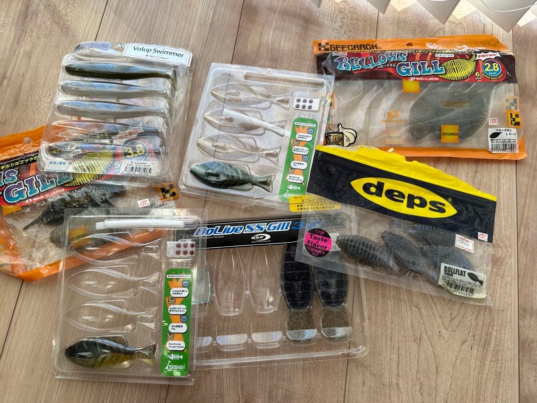 バラ売り不可！バス釣りワームセット