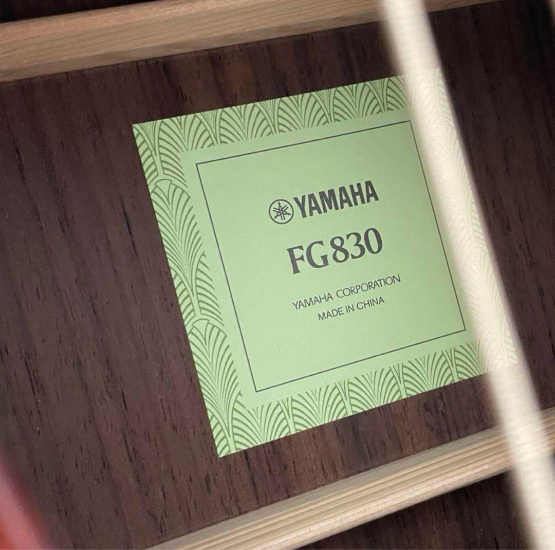福*え様 YAMAHA ヤマハ　FG830 アコースティックギター　カポ、チュー