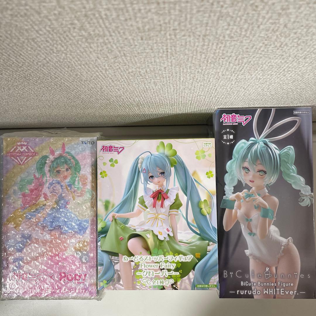 初音ミク フィギュア まとめ売り ぬーどる bicute amp ちょこのせ 他