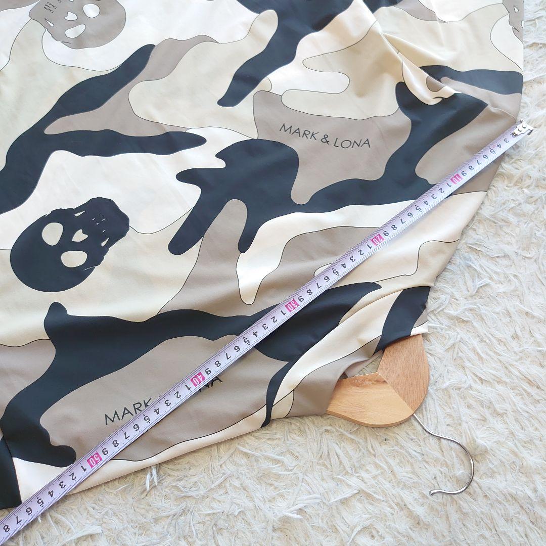 【美品】マークアンドロナ キムタク着用 カモフラ モックネックシャツ XL
