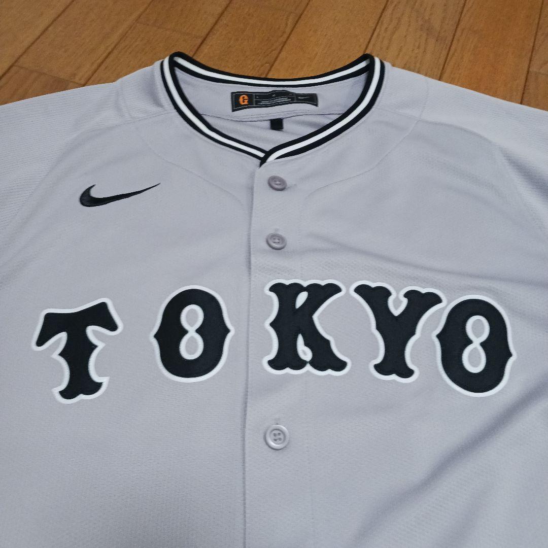 【Lサイズ】読売ジャイアンツ 坂本勇人 ビジター ユニフォーム グレー ナイキ