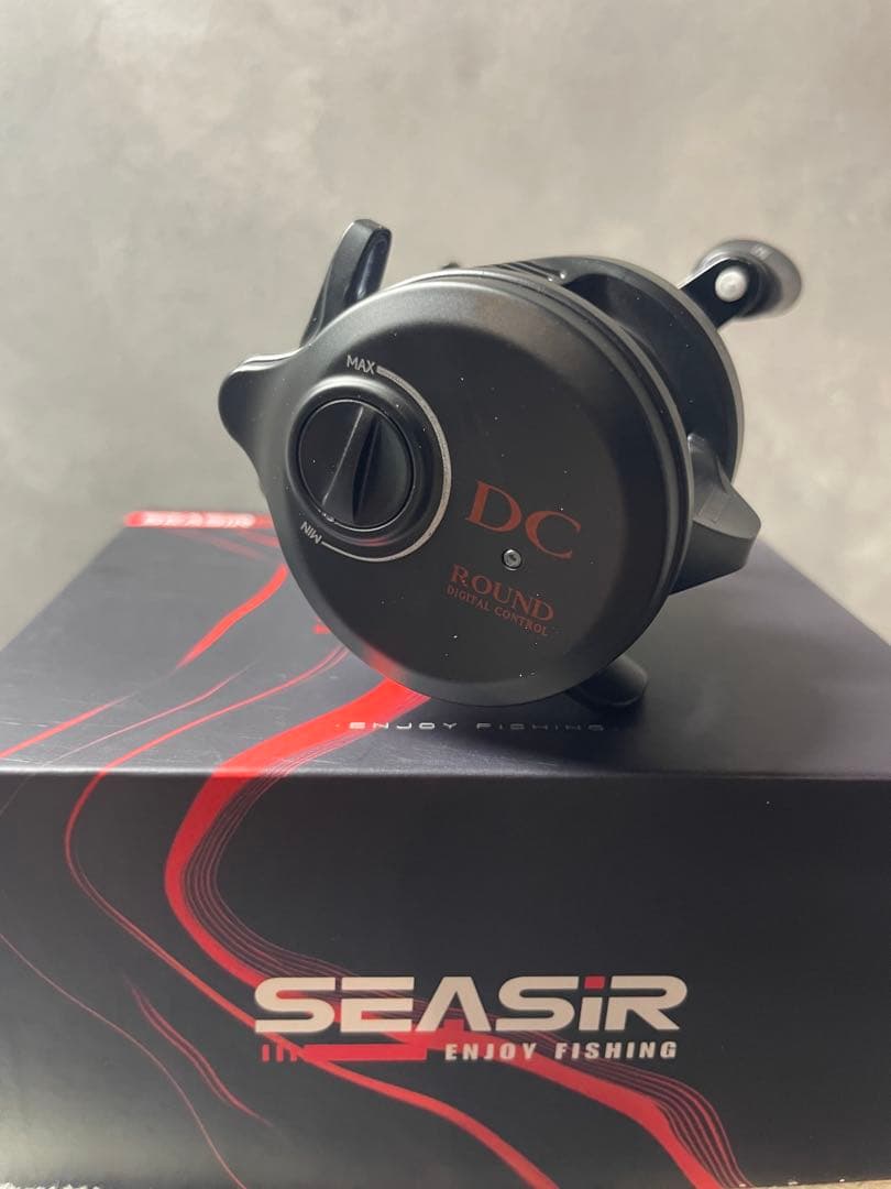 SEASIR DCラウンド 164g 真鍮ギア搭載 海水　右巻　DC搭載