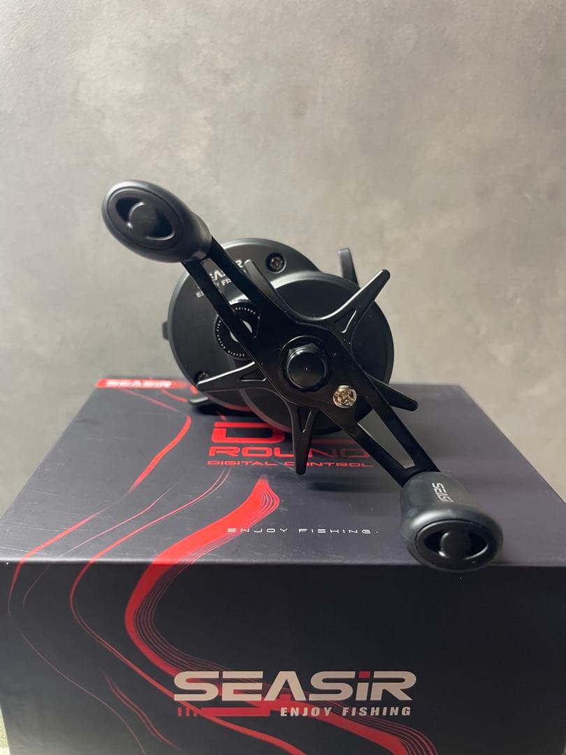SEASIR DCラウンド 164g 真鍮ギア搭載 海水　右巻　DC搭載