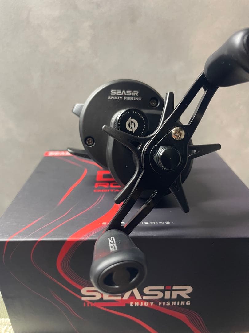 SEASIR DCラウンド 164g 真鍮ギア搭載 海水　右巻　DC搭載