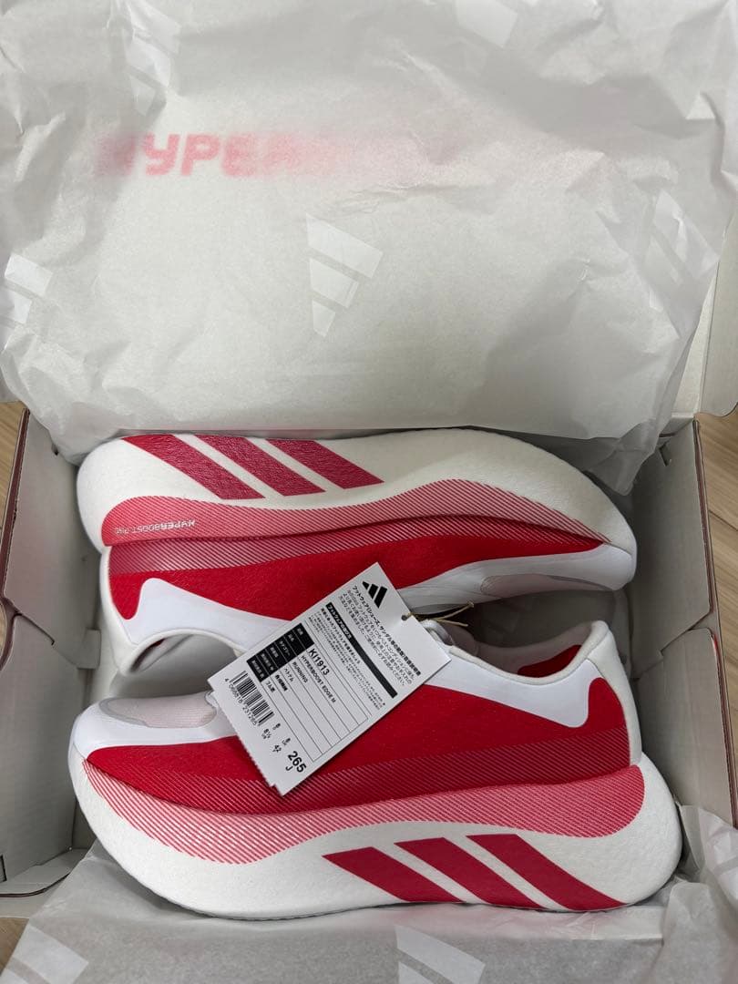 [新品未使用]adidas HYPERBOOST EDGE M 26.5cm