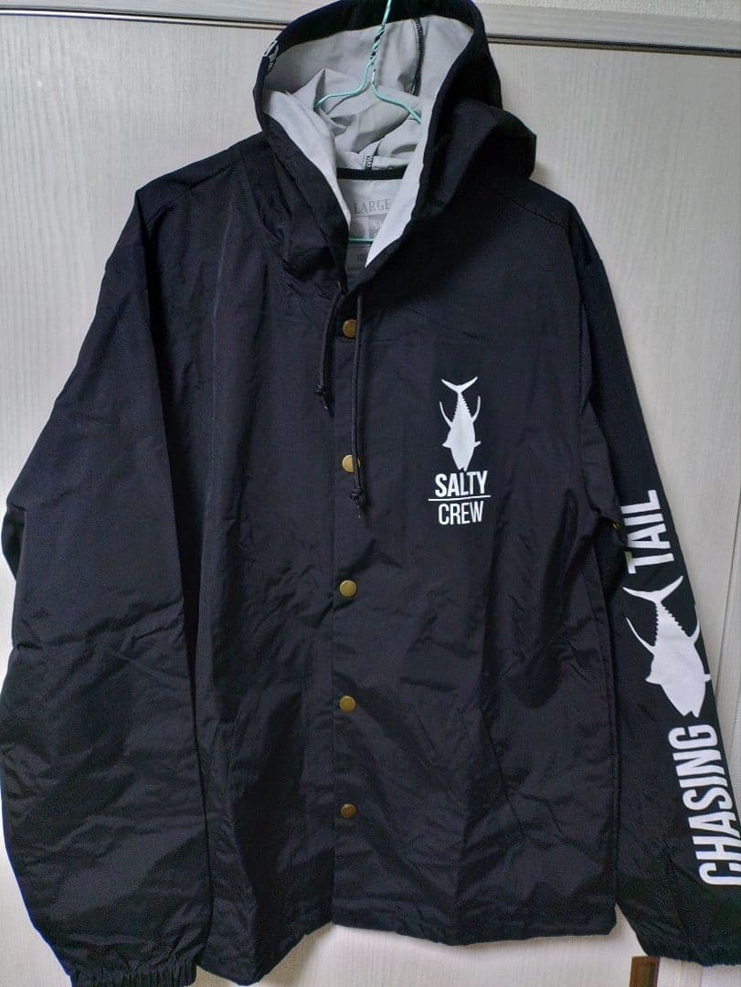 SALTY CREW デザインナイロン ジャケット