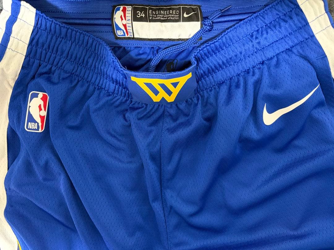 NIKE ゴールデンステート ウォリアーズ NBA レプリカ ショートパンツ