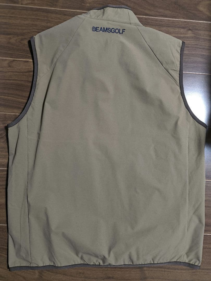 ビームスゴルフ ジップベスト 新品