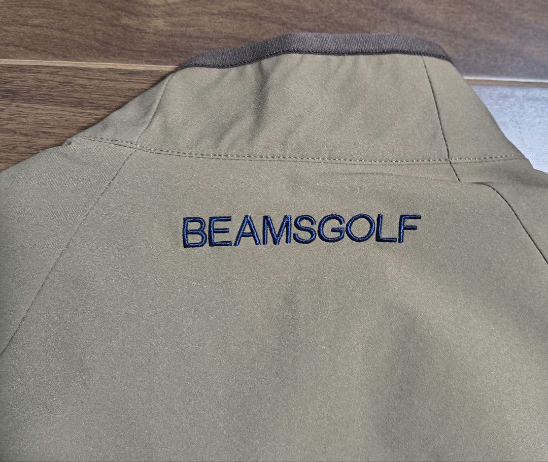 ビームスゴルフ ジップベスト 新品