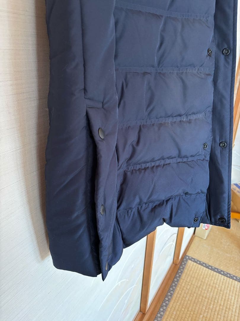 Mizuno ネイビー ロングコート　ベンチコート　新品、未使用