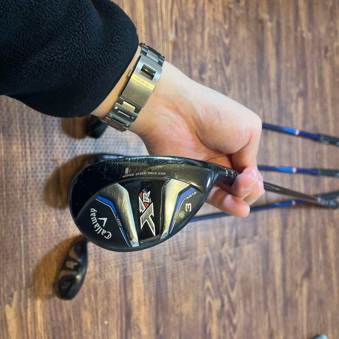 【まとめ売り】Callaway XR ユーティリティ 3U 4U 5U 6U S