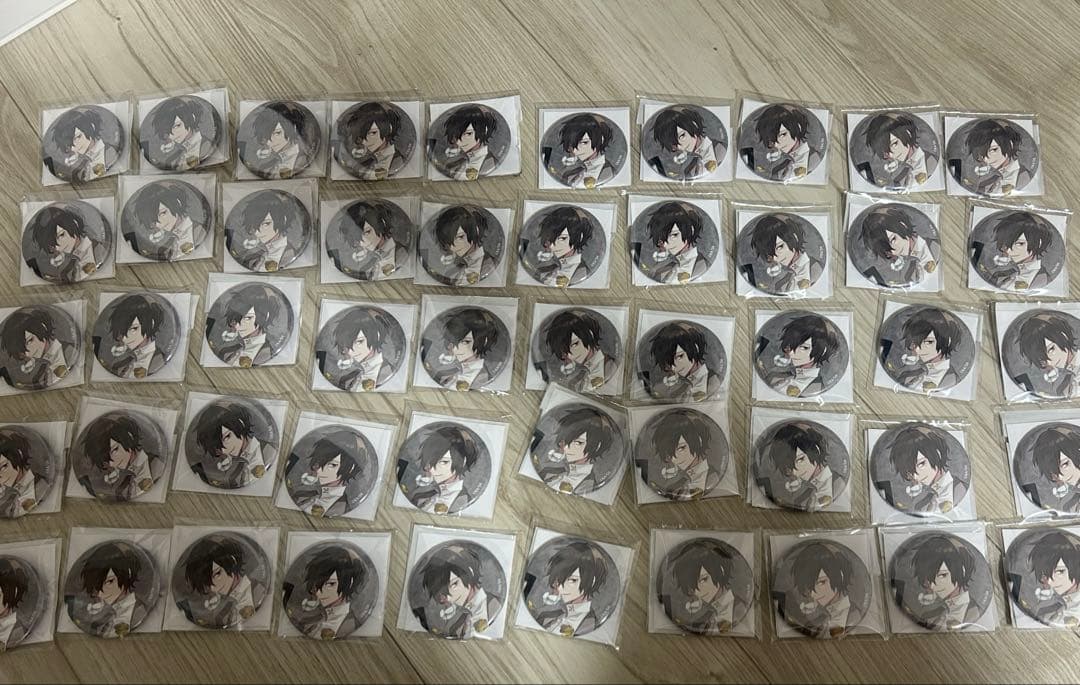 文豪ストレイドッグス 春河35先生イラスト 缶バッジ 太宰治 50点