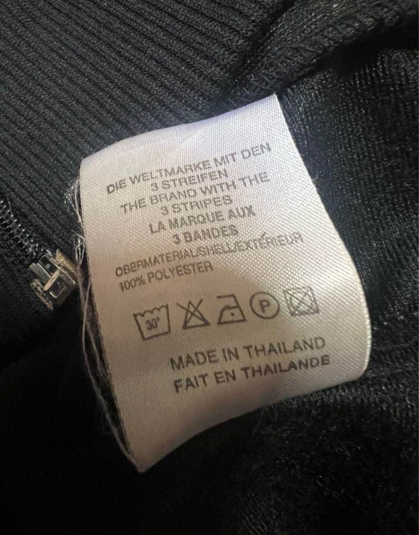 adidas トラックジャケット 万国旗タグ 古着