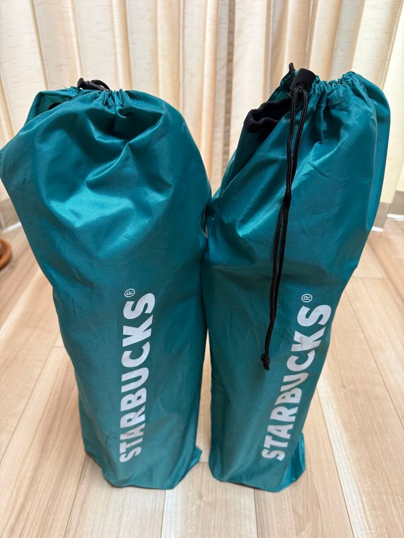 スターバックス サマー折りたたみチェア　2脚セット