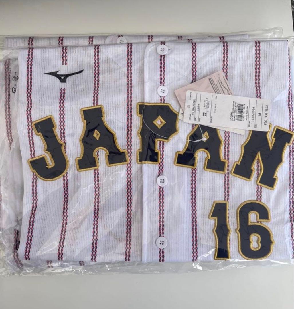 最新デザイン　WBC2026 大谷翔平　レプリカユニホーム　ホーム　Lサイズ