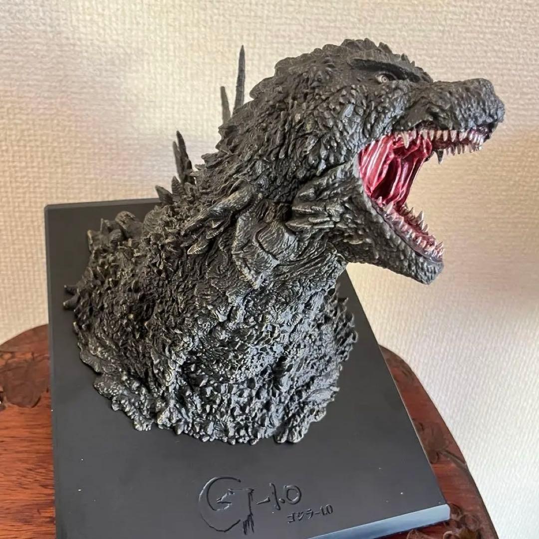 ゴジラ　2023 一番くじ　怪獣哮胸極　胸像フィギュア　怪獣乱舞　ゴジラ-1.0