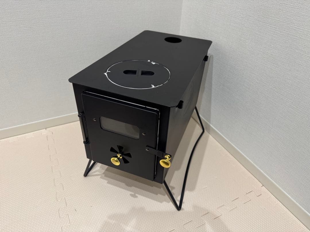【未使用】ローベンス コバク テントストーブ グラウンドプロテクター付き