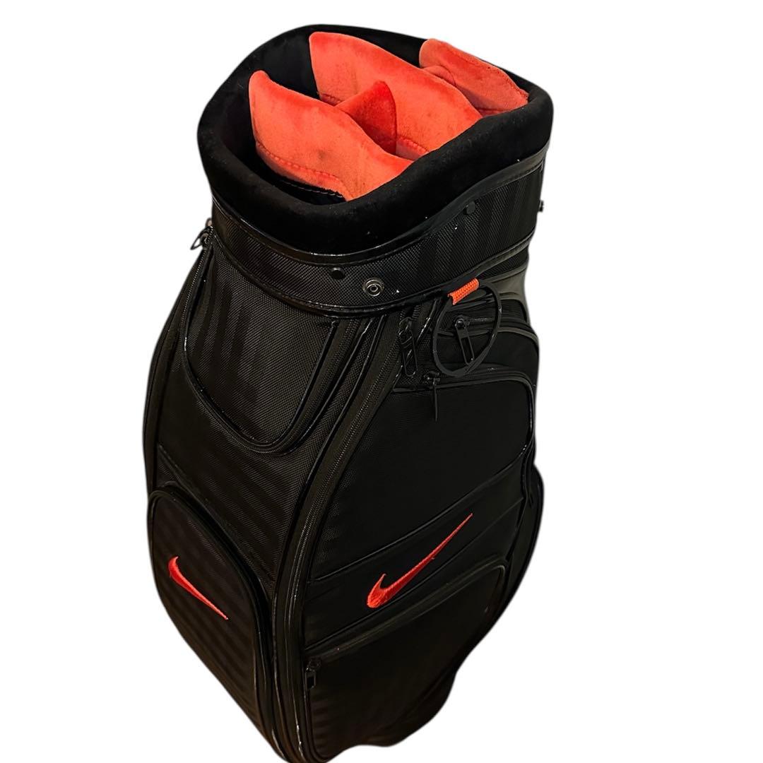 【希少・6分割】NIKE ナイキ ゴルフ キャディバッグ ブラック×レッド