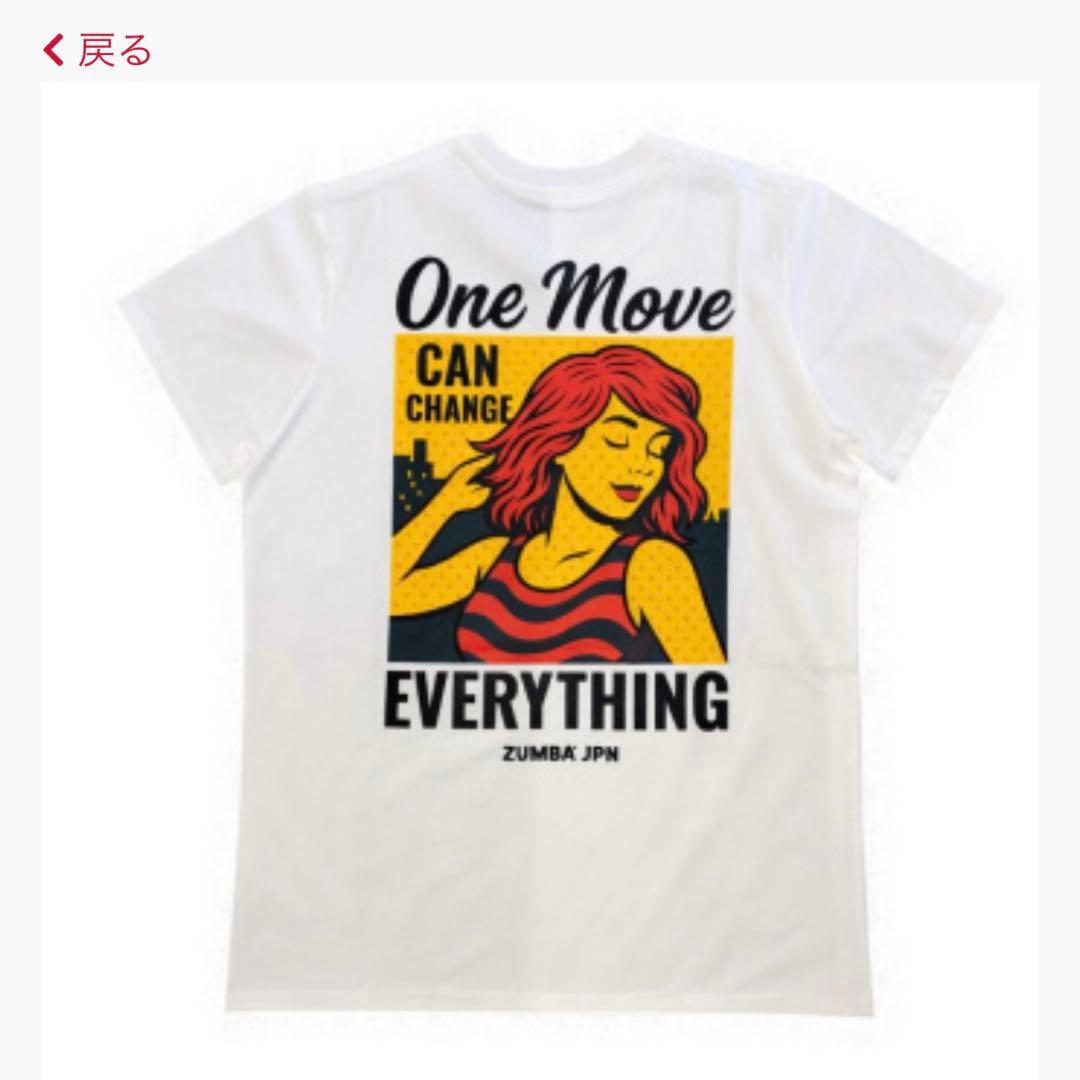 Zumba Can Change Everything Tee ホワイト正規品