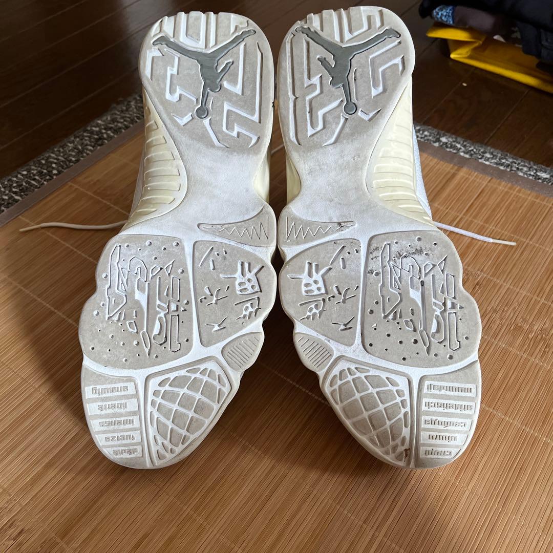 AIR JORDANホワイト バスケットボールシューズ