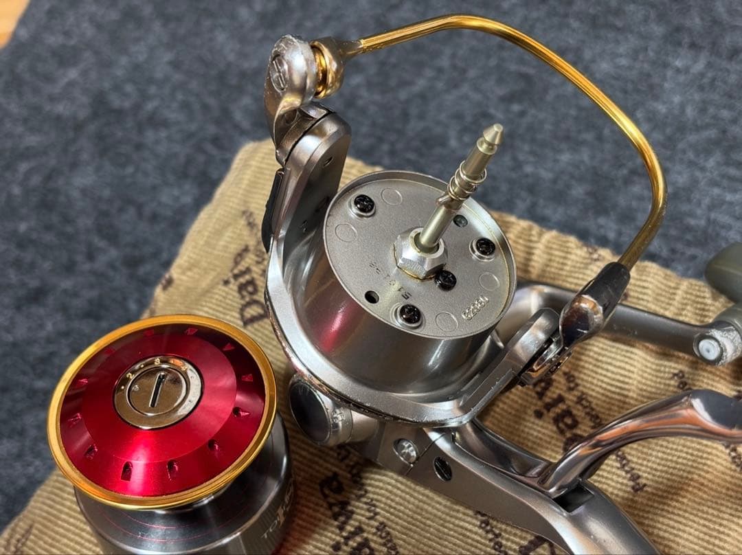 Daiwa 03トーナメントISO★Z3000LB★がまかつサンライン釣武者釣研