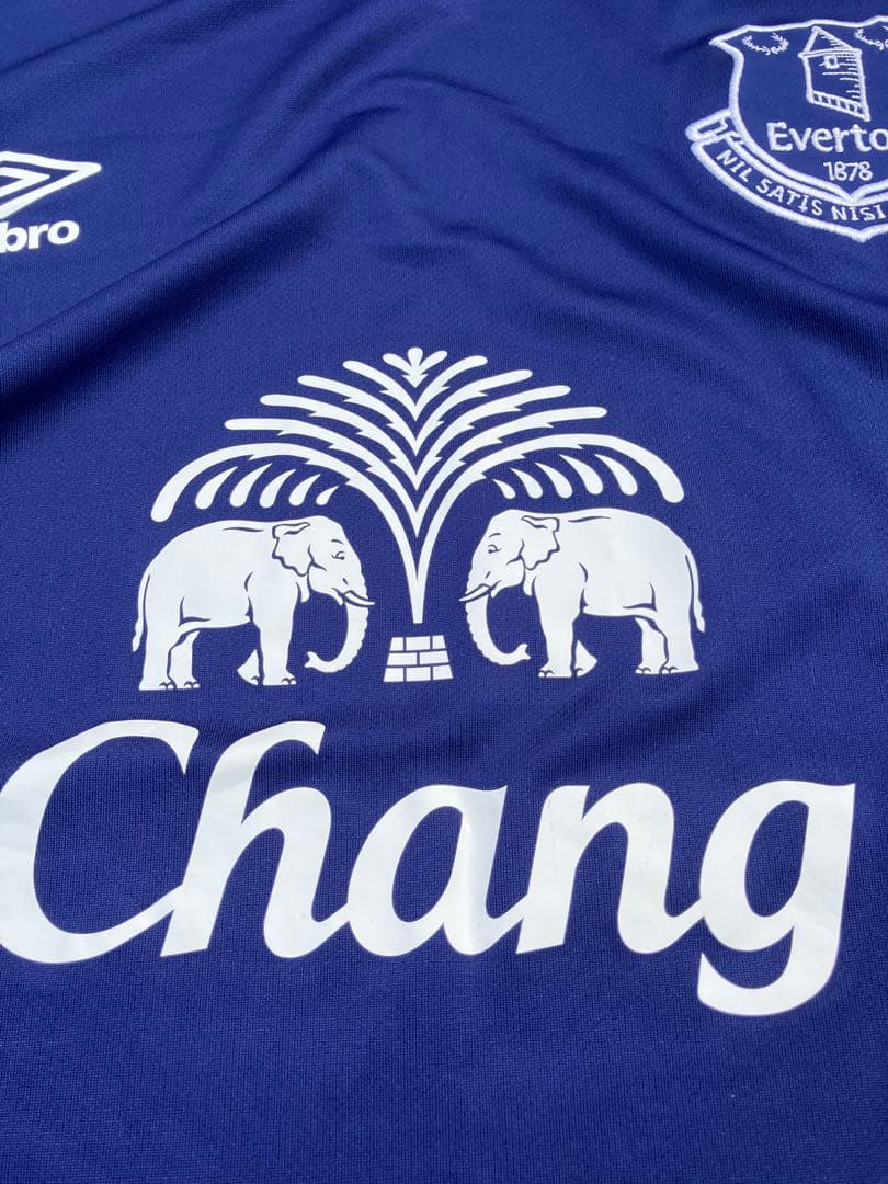 90s'/umbro×エバートンFC トレーニングシャツ アンブロ　ビンテージ