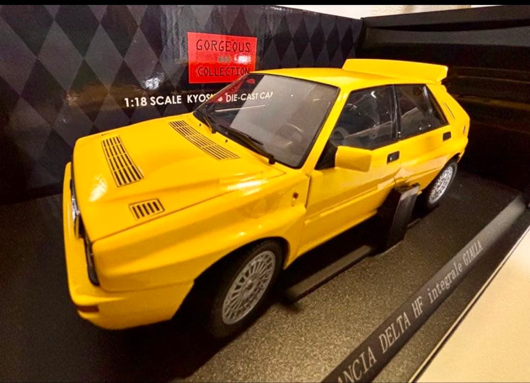 希少 京商 1/18 ランチア デルタインテグラーレ エボルツィオーネ ジアッラ