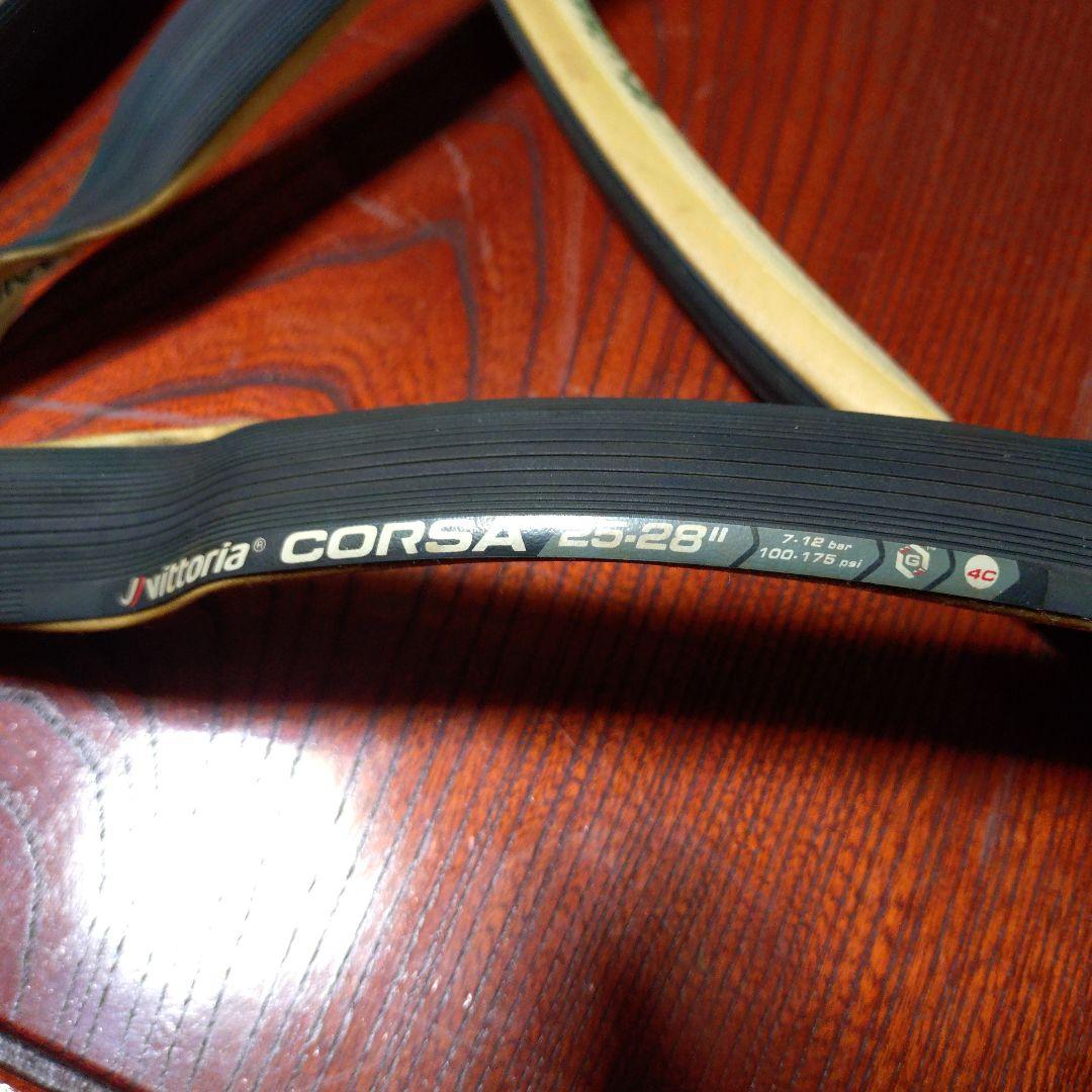 vittoria corsa(チューブラータイヤ)　2本セット