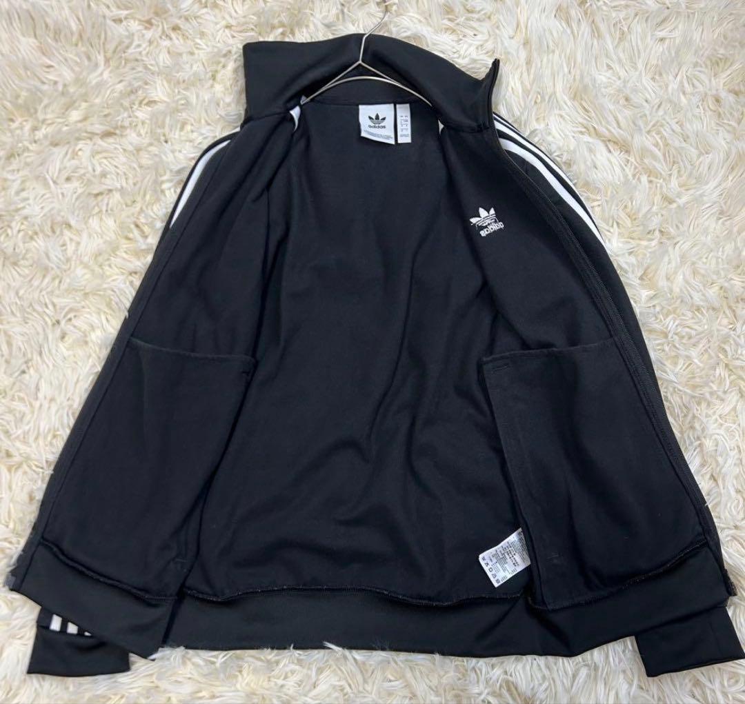 adidas ベッケンバウアー トラックジャケット セットアップ ブラック　S