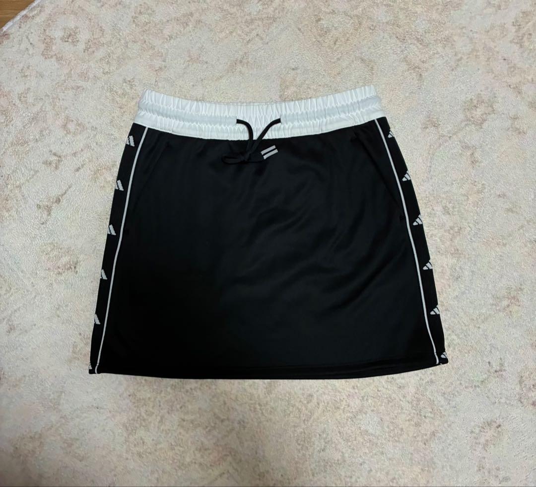 【新品M】大人可愛い アディダスゴルフ 上下set ビッグシルエット 体型カバー