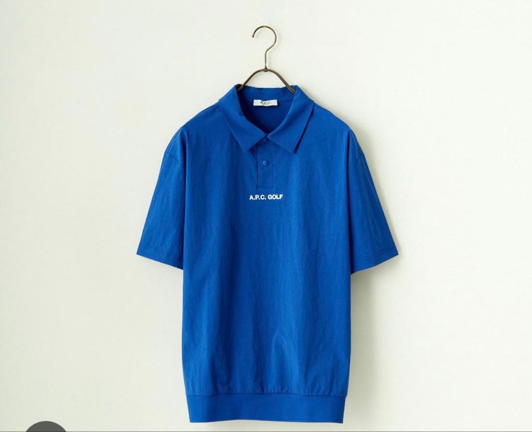 A.P.C. GOLF(アーペーセー ゴルフ)ゴルフウェアナイロン半袖ポロシャツ