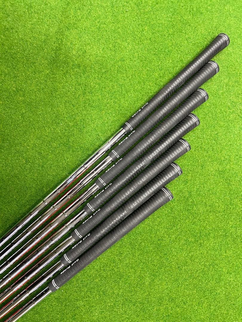 SRIXON ZX5 MKII 4〜P 7本セット　 キャディバック付き