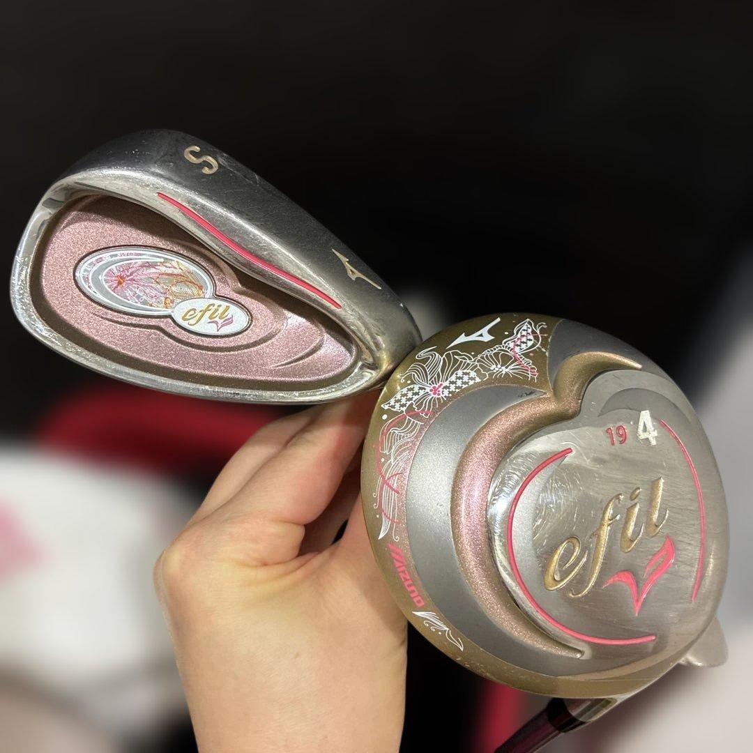 レディース ゴルフクラブセット MIZUNO EFIL