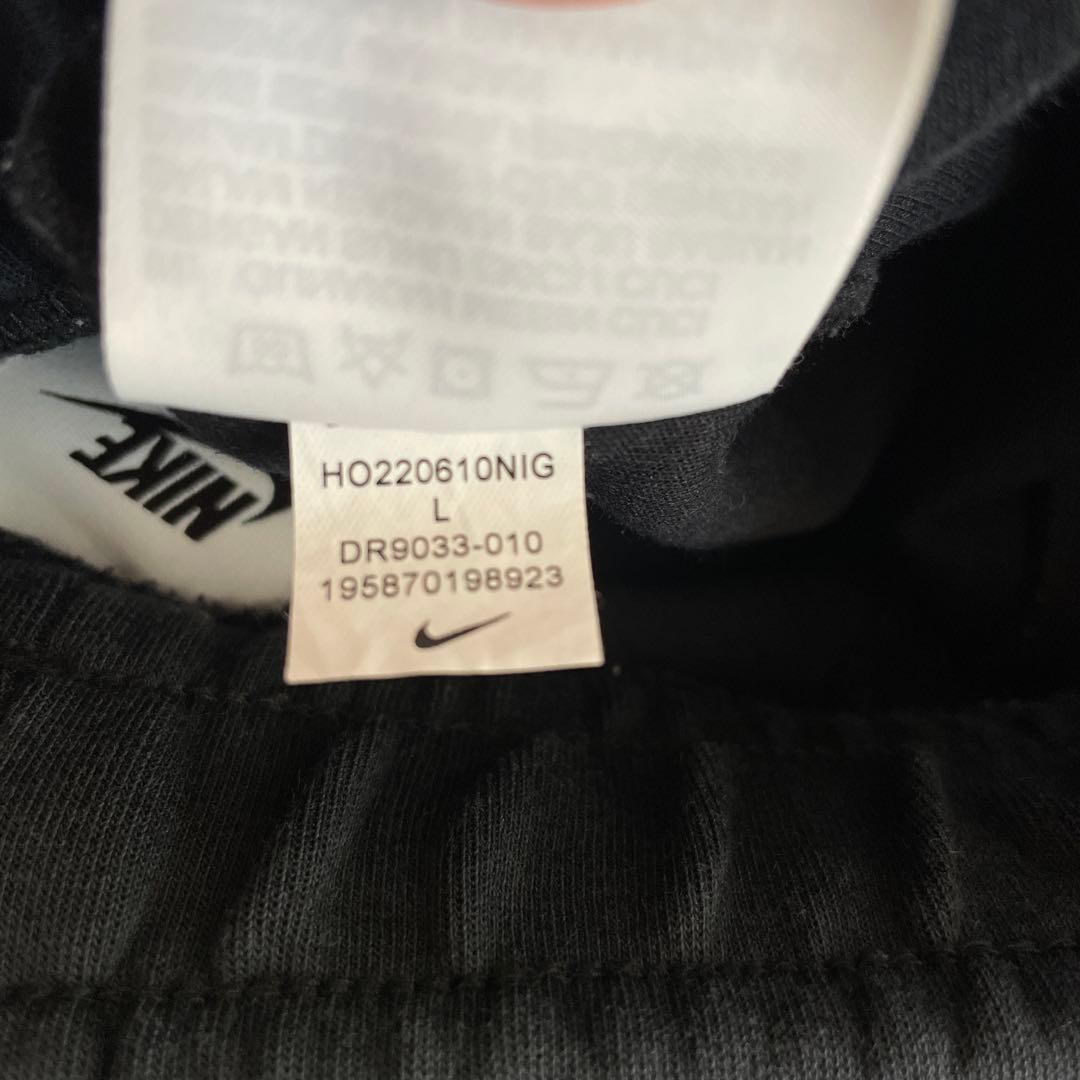 Nike ジャージ上下セット スウッシュ テック フリース　黒/白