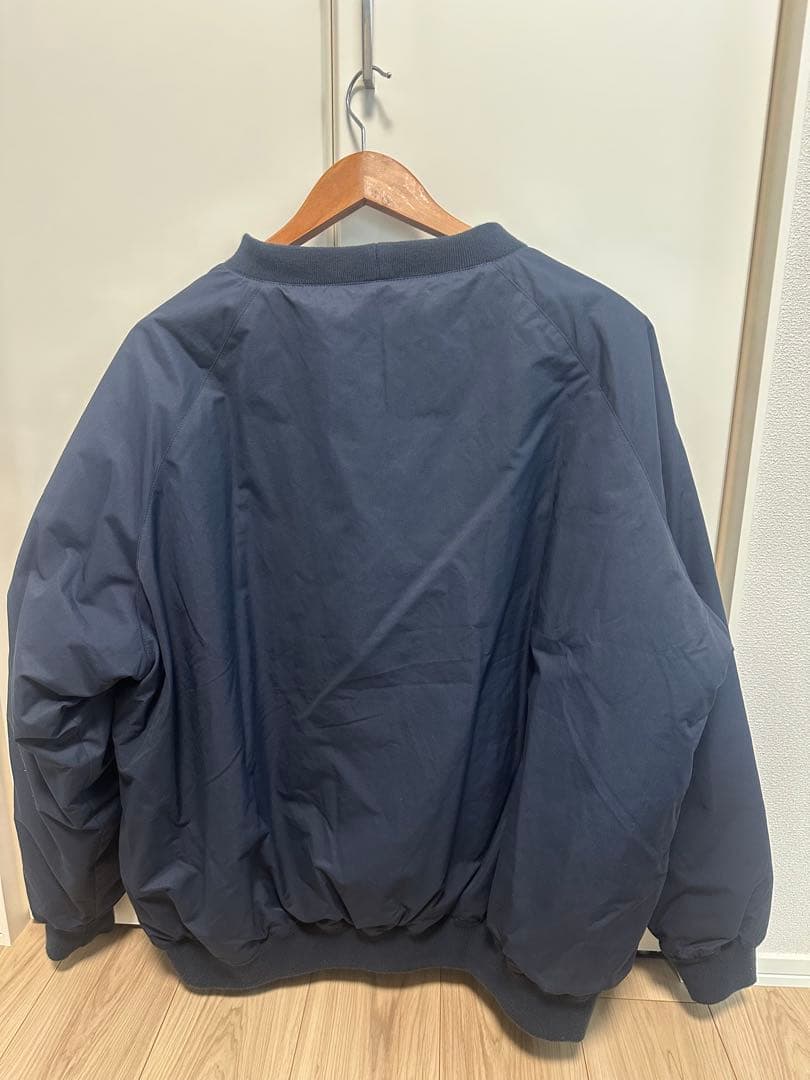 〈値下〉TAION×PENNEY'S ダウンリバーシブルゴルフジャケットネイビー