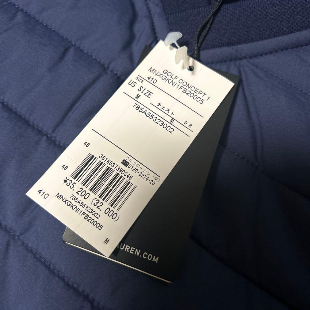 新品未使用 RLX HAVY NECK WOOL VEST メンズ ベストM