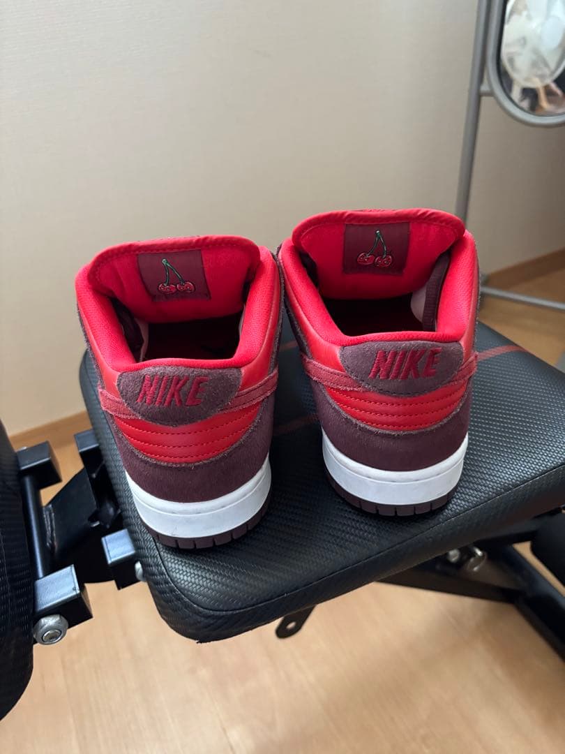 Nike SB Dunk Low Cherry 27㎝　レッド