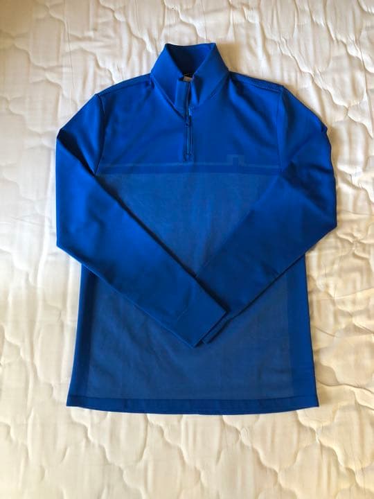 ジェイリンドバーグ　ハーフジップ　ブルー　新品