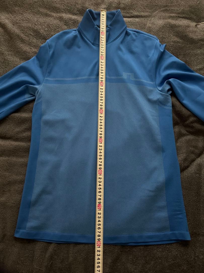 ジェイリンドバーグ　ハーフジップ　ブルー　新品